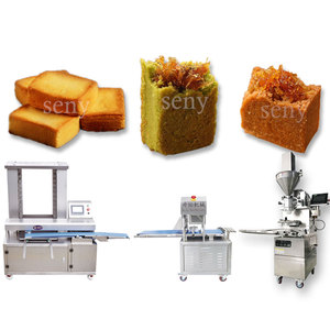 เครื่องห่อเครื่องปิ้งขนมสับปะรดอัตโนมัติมัลติฟังก์<span class=keywords><strong>ช</strong></span>ั่นสายการผลิตสับปะรดสั้นเค้กบรรจุสําหรับอุตสาหกรรม - Product Image 1