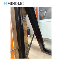 Ventana de Aluminio con Rotura de Puente Térmico, Certificación NFRC, Vidrio Low-E, Cierre Multipunto, Resistente a la Intemperie, Estilo Europeo
