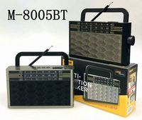 Meier M-8005BT chine haut-parleur Portable rétro Vintage classique bois Antique Usb Fm Am Sw bois maison Radio