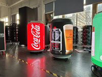 Boîtes et bouteilles gonflables géantes personnalisées pour la publicité de boissons, boîte et bouteille gonflables