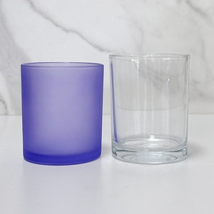 High Quality Candle Glass Jar with Metal Lid Candle Holder Candle Jar - Product Image 5