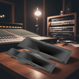 Hise 4X10 Ensemble de 4 cornes rectangulaires en plastique à visser, accessoire pour haut-parleur, goulot de 34 mm - Product Image 2