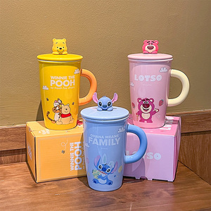 <span class=keywords><strong>Taza</strong></span> de Cerámica de Gran Capacidad de 500 ml con Diseño Kawaii de <span class=keywords><strong>Stitch</strong></span>, Apta para Lavavajillas y Microondas, Reutilizable, en Caja de Regalo, Regalo de <span class=keywords><strong>Navidad</strong></span> - Product Image 4