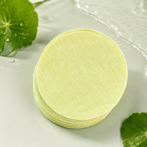 OEM Y482 Disques de coton motif perle Centella Asiatica 45g, sans peluches, jetables, pour démaquillage, substrat cosmétique - Product Image 1