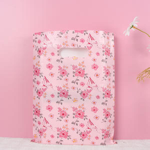 Sac en plastique à poignée découpée en gros, sac en plastique personnalisé pour les achats en HDPE LDPE - Product Image 4