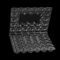 Boîte d'emballage transparente jetable en plastique PET à 30 compartiments pour œufs de poule, barquette blister pour 30 œufs