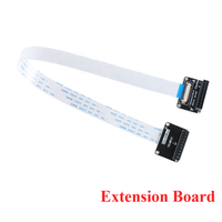 Papan adaptor FPC modul kamera Mini OV2640 OV5640 OV5640-AF modul Sensor gambar CMOS sudut lebar papan ekstensi kamera 30cm