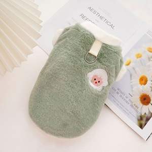 Herfst en winter pluche katten warme vesten pluizige kleding voor huisdieren hondenkleding kittens anti-klit vacht luxe schattige huisdierkleding - Product Image 3