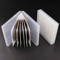 SUNSHING vente en gros clair multi 12 24 32 disques Blu Ray CD/DVD portefeuille PP Poly liant avec Pages papier plastique vinyle CD DVD manchon
