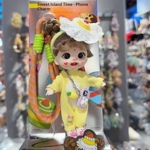 Figurine Pendentif Téléphone Créative et Tendance Loli Finn Authentique – Charme Mignon et Amusant pour Téléphone, Cadeau Idéal, Boîte Couleur 5099 - Product Image 3