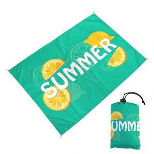Mini Manta Impermeable para Picnic con Estampado de Cuadros, Manta para Playa y Camping Resistente a la Humedad - Product Image 1