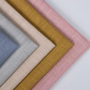 Tela de Mezcla Natural de Alta Calidad para Ropa de Cama, Color Sólido, 135CM, 210GSM, Sarga de Ramio y Algodón, Textil para Ropa y Sábanas - Product Image 3