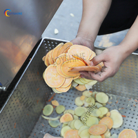 Machine à découper électrique Joyshine pour légumes : concombre, banane plantain, ail, ciboulette, piment, tige de persil, feuille d'épinard