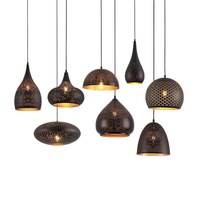 Lustre rétro de restaurant, lampe suspendue, éclairage led, lampe suspendue décorative