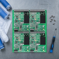 Carte PCB multicouche HDI en cuivre épais avec vias enterrés pour le contrôle d'impédance, PCBA pour servomoteurs industriels et calculations