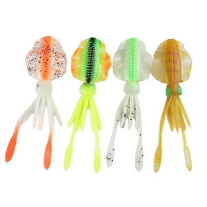 Appât artificiel souple lumineux/UV de 15 g, appâts de fond de 15 cm en PVC pour la pêche en rivière, en mer et en lac, sans hameçons, pour les espèces de thon - Product Image 1