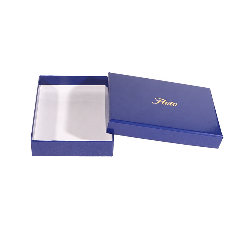 Custom Printed Glossy Lamination Rigid Cardboard Luxury Gift Box Packaging for Wallet Gift Set