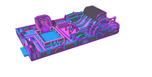 Venta caliente gran comercial inflable obstáculo gorila casa carrera <span class=keywords><strong>de</strong></span> obstáculos PVC gorila carrera <span class=keywords><strong>de</strong></span> obstáculos para la venta - Product Image 3