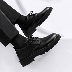 <span class=keywords><strong>Scarpe</strong></span> <span class=keywords><strong>da</strong></span> Lavoro Invernali <span class=keywords><strong>da</strong></span> <span class=keywords><strong>Uomo</strong></span>, Resistenti, con Lacci, Stile Business Casual, Nere, per <span class=keywords><strong>Sposo</strong></span>, Matrimonio, Nuovo Stile Britannico 2026 - Product Image 1