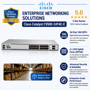สวิตช์คอร์ 24 พอร์ต 10 กิกะบิต รุ่น C9500-24Y4C-E - Product Image 3