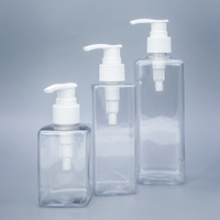 Bouteille de Gel douche vide de luxe personnalisée 150ml 200ml 250ml 4oz 6oz bébé bouteille en plastique avec pompe à Lotion