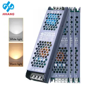 HHANG Dua Warna Cerdas Peredupan Toning Unit AC DC Strip Ramping Tegangan Konstan Smps 5A 10A 120W 240W Led Beralih Power Supply 24V