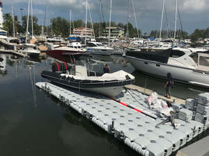 Sistema de Muelle Flotante de Plástico para Muelles y Aplicaciones Marinas - Product Image 4