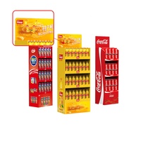 Présentoir en carton au sol POP personnalisé au détail Présentoir en carton carton pour supermarché publicité pour magasin présentoir ondulé