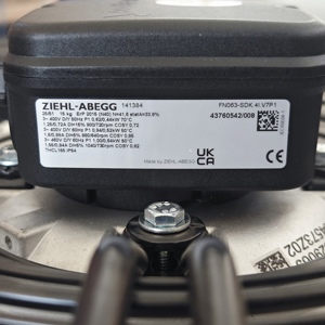 พัดลมระบายอากาศแบบแกน ZIEHL-ABEGG FN063-SDK.4I.V7P1 141384 ใช้งานง่าย บำรุงรักษาง่าย อายุการใช้งานยาวนาน สำหรับเครื่องปรับอากาศแบบรวม (AHU) - Product Image 4