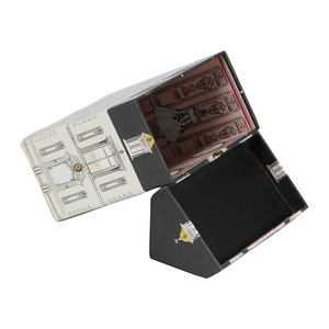 Scatola Rigida di Lusso Rettangolare per Profumo, Piccola Confezione Regalo con Laminazione Opaca, Goffratura e Inserto in Schiuma per Bottiglie da 50ml - Product Image 4