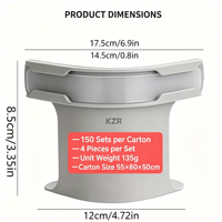Attaches de coin en plastique KZR pour draps-housses, robustes, à usage unique, pour salon