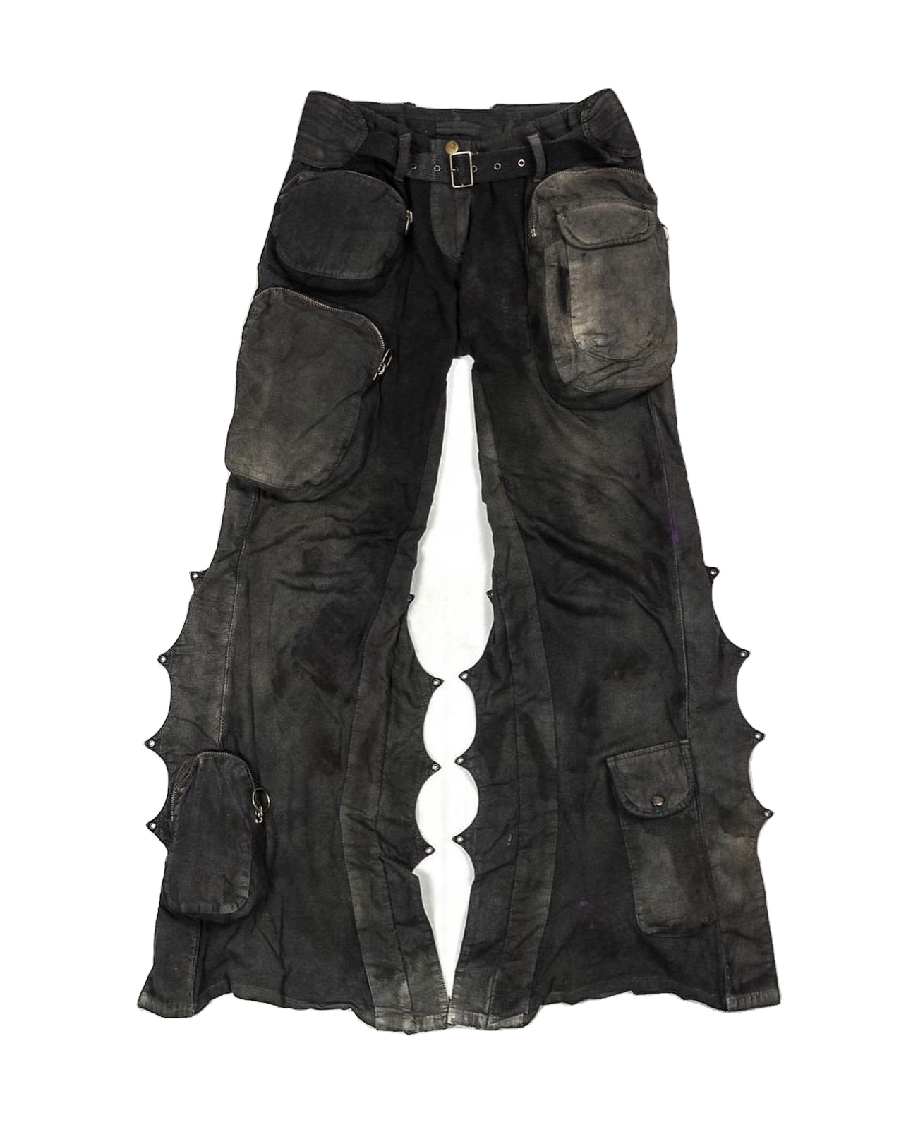 【XU】dirty washing denim cargo pants XU カーゴパンツ 「Never mind the XU」dirty washing denim