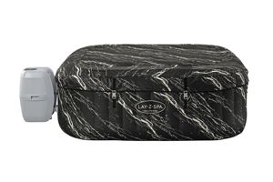 BESTWAY 6001F <span class=keywords><strong>Lay</strong></span> <span class=keywords><strong>Z</strong></span> <span class=keywords><strong>Spa</strong></span> Hollywood Bain à remous gonflable Luxe AirJet à haut rendement énergétique avec lumières LED 4-6 personnes 1.80 m X 66 cm - Product Image 4