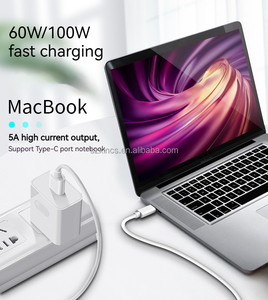 PD-<span class=keywords><strong>Cable</strong></span> de carga rápida de 100W a 2m, <span class=keywords><strong>cable</strong></span> de carga rápida, transferencia de datos y carga para MacBook Pro, <span class=keywords><strong>iPad</strong></span> Air, 100W, tipo C - Product Image 3