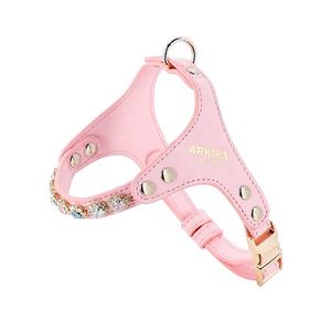 Colorful Diamond Fashion Luxury Dog Harness productos accesorios para mascotas al por mayor - Product Image 1