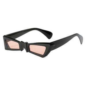 Kính mát 2023 thiết kế mới đầy màu sắc hợp thời trang khung nhỏ vui hip hop kính bướm hình dạng Mèo Mắt Kính szb33501 - Product Image 5