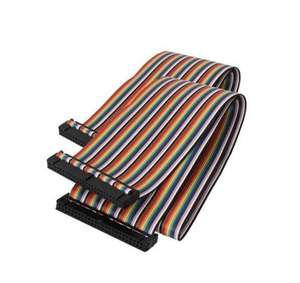 Yzlink Oem 2 54Mm Pitch 2 8 Pin 16 Pin Vrouwelijke Idc Connector Regenboog Kleur Lint Platte Kabel - Product Image 5