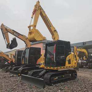 Excavadora de cadenas PC70 original con pocas horas de trabajo, excavadora Komatsu PC 70 para trabajos de minería - Product Image 6