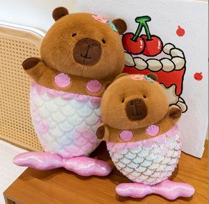 Mochilas de Peluche de Capibara al por Mayor, Relleno de Algodón PP, Material de Peluche Corto, Muñecos Abrazables para Jóvenes - Product Image 6