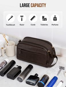 Bolso de Mano para Hombre, Estilo Clutch, de Cuero PU Suave - Product Image 3