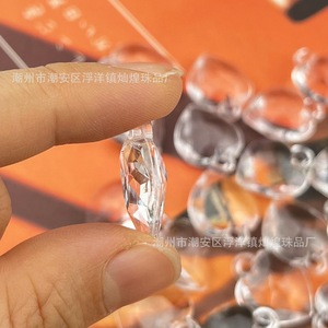 Colgante de Corazón Acrílico Transparente con Corte 3D para Joyería DIY, Collar, Llavero, Cadena para Teléfono, Accesorios de Moda - Product Image 3