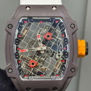Montre homme de luxe personnalisée 2704, design raquette de <span class=keywords><strong>tennis</strong></span>, tourbillon mécanique léger et original, qualité supérieure - Product Image 2