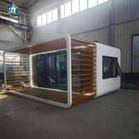 RELYANCE Cabine Apple de 30 pieds de large avec système électrique, 10 unités par 40HQ, optimisation du fret maritime, idéale comme boutique ou espace événementiel
