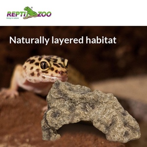 บ้านซ่อนตัวสำหรับสัตว์เลื้อยคลาน Reptizoo รุ่น EHR08M รูปทรงหิน สำหรับอาบแดดและซ่อนตัว เหมาะสำหรับตุ๊กแก งู เต่า จิ้งจก ของตกแต่ง - Product Image 4