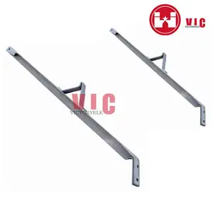 Hot dip Galvanized Angle Diagonal Alley Arm Brace For Electrical Crosarm Pole Line Hardware