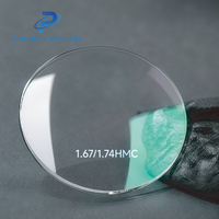 Lentilles optiques Pioneer 1.49/1.56/1.60/1.67/1.74 UC HC HMC SHMC, lentilles optiques en résine asphériques à vision simple SV