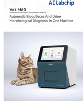 Analyseur hématologique vétérinaire, compteur de cellules sanguines CBC, analyse d'urine et de selles pour chiens et chats