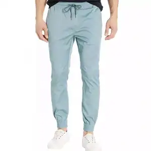 DOVEN OEM üretici özel Logo sıska erkek naylon konik Fit kargo koşucu pantolonu Sweatpants