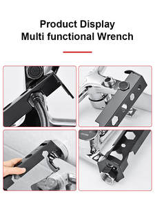 Llave Sanitaria Multifuncional de 12 Pulgadas al por Mayor con Manguito Metálico Líder para Desmontaje de Tuberías de Suelo Pélvico y Fontanería de Baño - Product Image 3