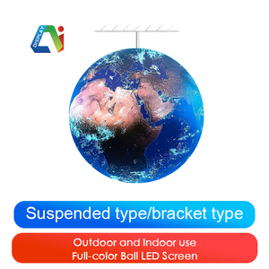 Best Seller P1.2 Pantalla LED esférica Innovadora Pared de video visible de 360 grados Diámetro 1m <span class=keywords><strong>2m</strong></span> 3M 4m Pared de esfera publicitaria - Product Image 4